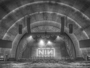 Trent Reznor Instagram - NYC show #2 soundcheck.  Photo: @arlographie