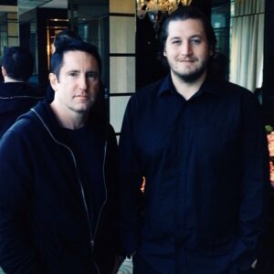 Trent Reznor Instagram - Me   Gareth Evans, London.