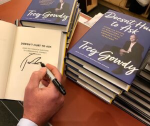 Trey Gowdy Instagram - Drop by the Spartanburg Barnes & Noble to get a signed copy of Doesn’t Hurt to Ask! It will help you win your argument and conversations over the holidays - even if you have a brother-in-law like I do.