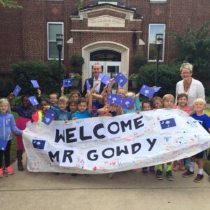 Trey Gowdy Instagram - Thank you Augusta Circle Elementary for the warm welcome. It was fun spending time with the first grade class this morning.