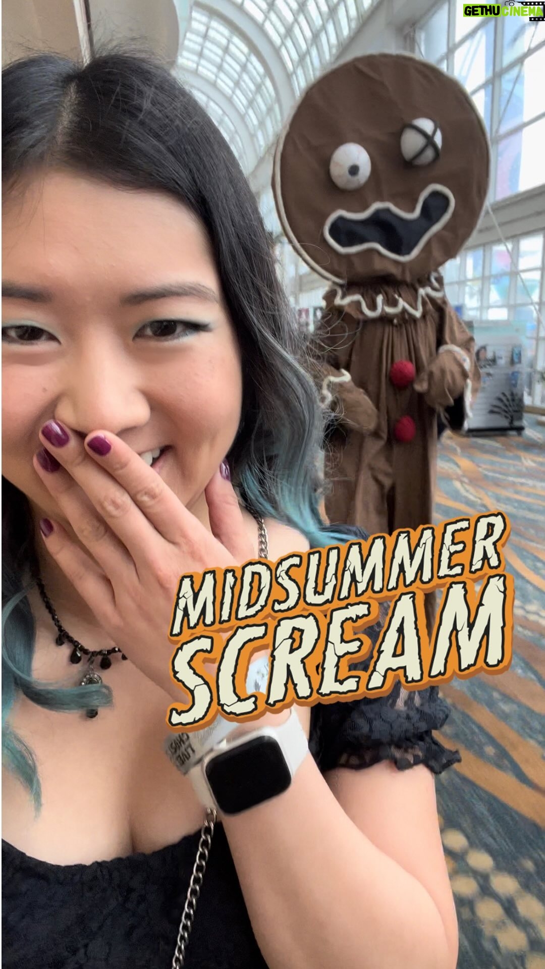 Tricia Fukuhara - 1.8K Likes - Baby’s first @midsummerscream 😻💀🖤👻🎃🤡🔪
#midsummerscream #midsummerscream2023 #halloween #horror #spookyseason #hotghoulsummer #slumberpartyseance