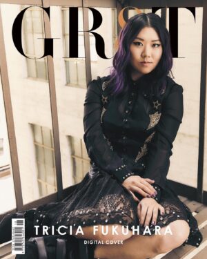 Tricia Fukuhara Instagram - Thank you @gr8tmagazine for featuring me for AAPI Heritage Month! I guess it’s appropriate that I was wearing a galactic dress for the release of your article on #maythe4thbewithyou Read the full interview in their digital issue. ✨🌙

https://www.gr8tmagazine.com/art-culture/tricia-fukuhara

And a huge thanks to all of these lovely, talented peeps 🐣

Photos: @timothyfernandezphotographer
Stylist: @tabitharsanchez
MUA: @pircillapae
Hair Stylist: @rikkigash
Producer: @chrisladywang
Words:   EIC: Anthony Vu Cao
@slatepr @a3artistsagency

#riseofthepinkladies #aapiheritagemonth #apiheritagemonth