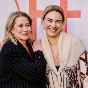 Trine Dyrholm Instagram - Thank you @filmfestivaloostende for the wonderful premiere of #birthdaygirl and for the magical ceremony ✨ and thank you so much @broodsnatali for your beautiful speech ❤️