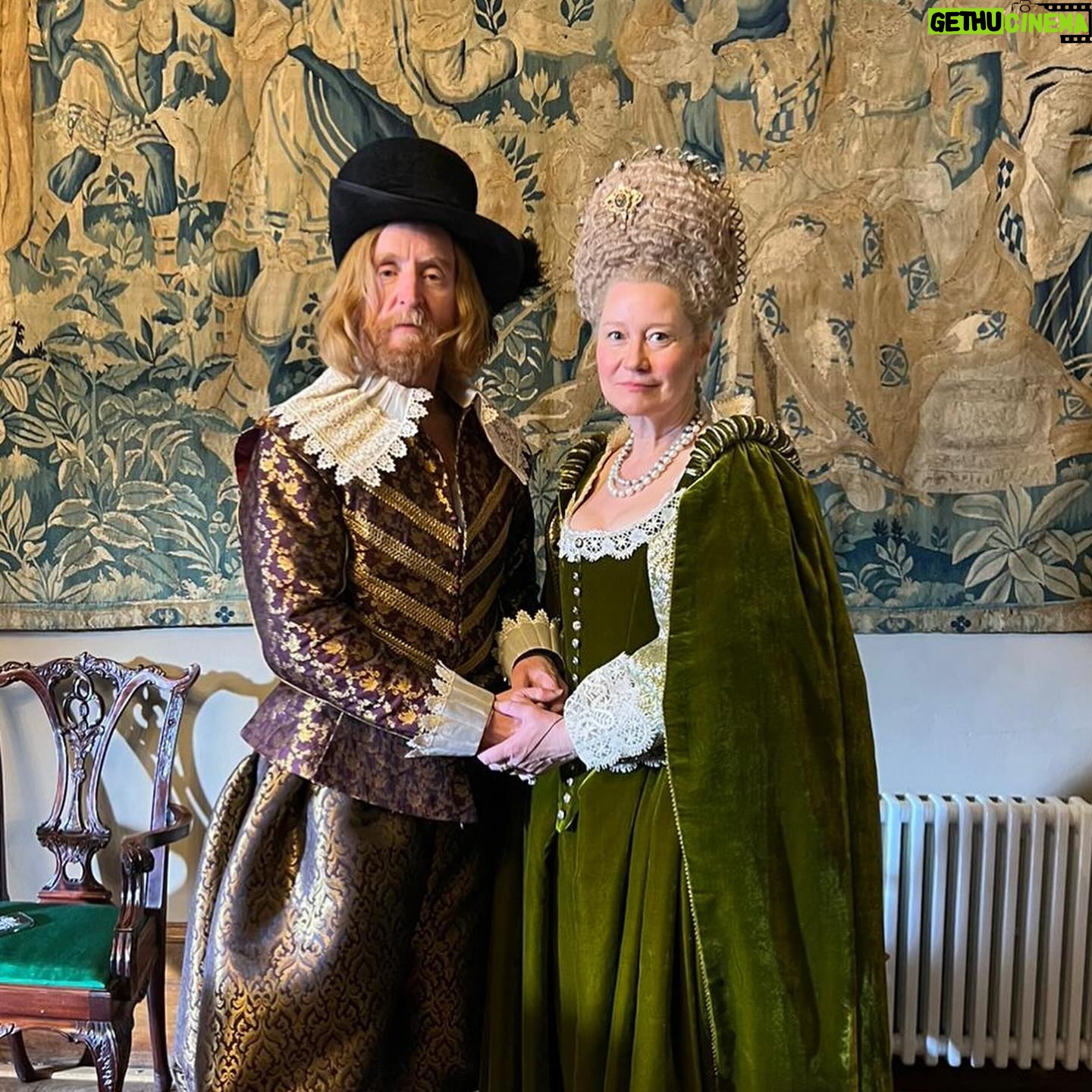 Trine Dyrholm - 1.3K Likes - Queen Anne & Queen Annie @annieruthsymons You are a legend š„Thank you and your wonderful team for all the extraordinarily beautiful costumes for me and my King: The Amazing @tonycurran ā¤ļøš„ #maryandgeorge @skytv @nowtv