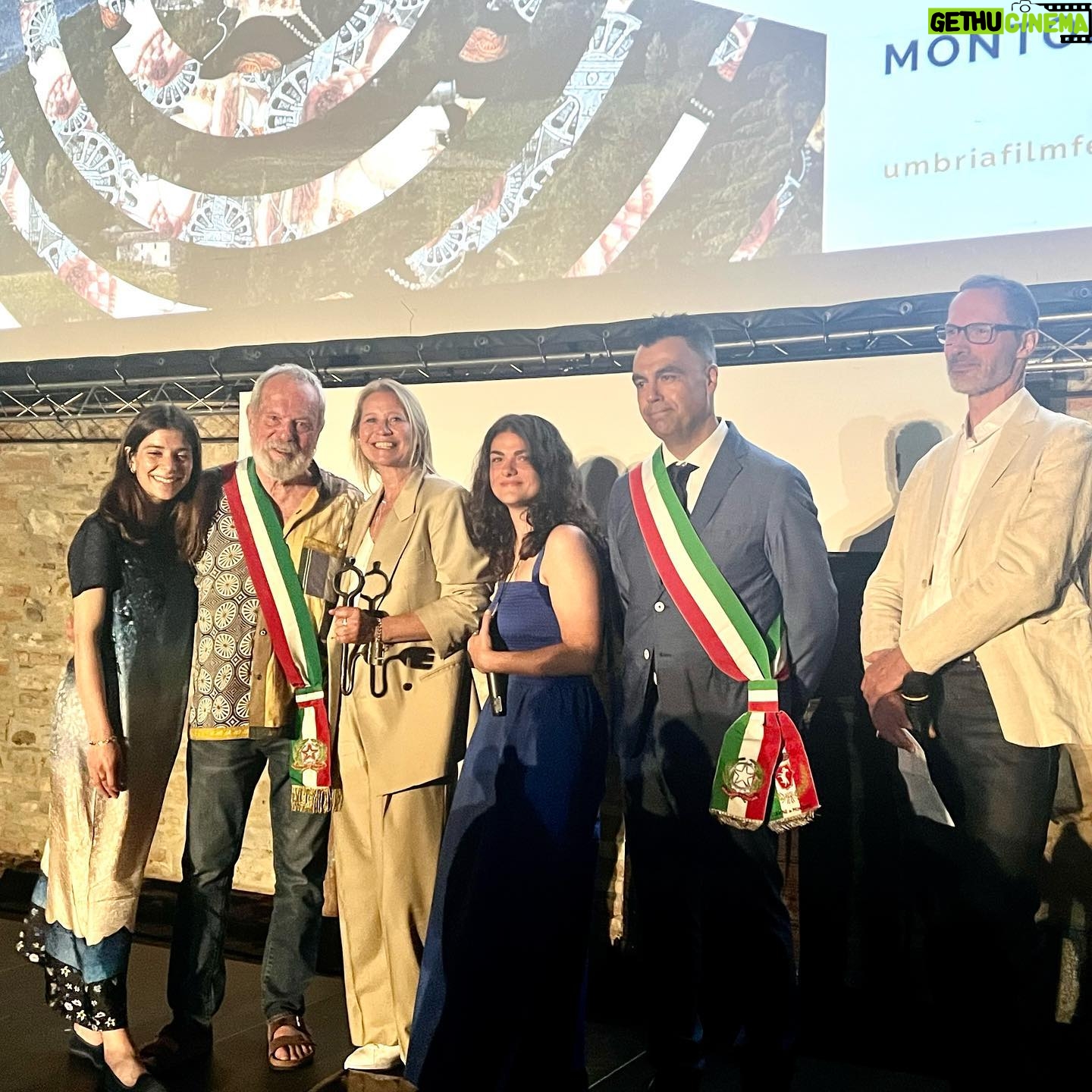 Trine Dyrholm - 2.6K Likes - The Magic Keyšļøš„Thank you so much @umbriafilmfestival for this unique experience. The magical ceremony in Montone and the breathtakingly beautiful landscape of Umbriašš®š¹Thank you to the 2 lovely artistic directors Teresa and Rachele for inviting me for this great honour and a special thank to Pigi for taking so good care of us at the beautiful @borgocardanetoā¤ļø