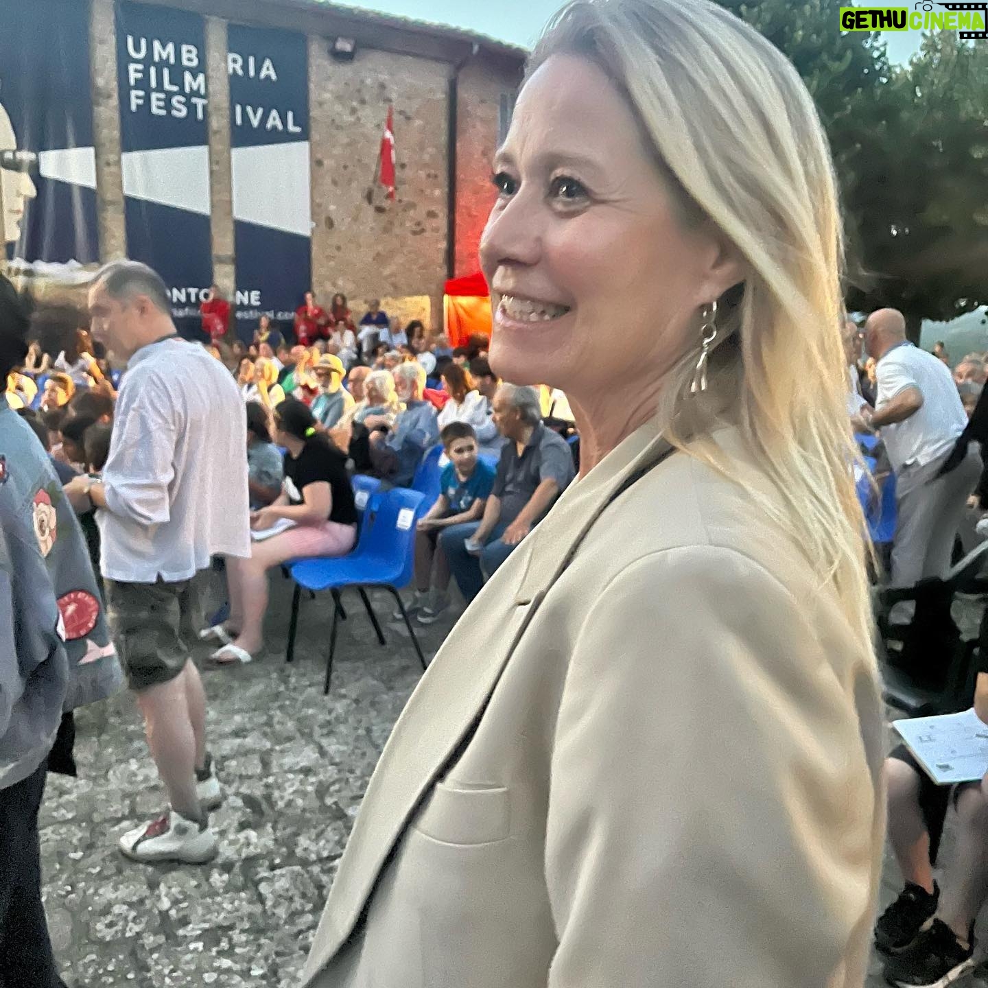Trine Dyrholm - 2.6K Likes - The Magic Keyšļøš„Thank you so much @umbriafilmfestival for this unique experience. The magical ceremony in Montone and the breathtakingly beautiful landscape of Umbriašš®š¹Thank you to the 2 lovely artistic directors Teresa and Rachele for inviting me for this great honour and a special thank to Pigi for taking so good care of us at the beautiful @borgocardanetoā¤ļø