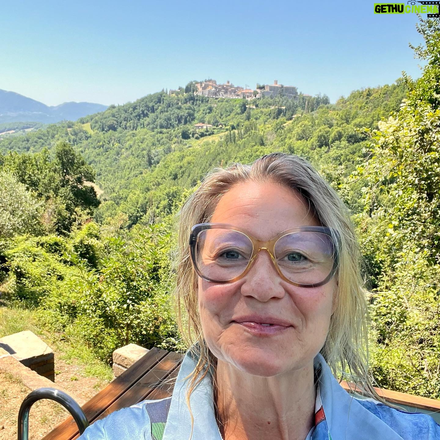 Trine Dyrholm - 2.6K Likes - The Magic Keyšļøš„Thank you so much @umbriafilmfestival for this unique experience. The magical ceremony in Montone and the breathtakingly beautiful landscape of Umbriašš®š¹Thank you to the 2 lovely artistic directors Teresa and Rachele for inviting me for this great honour and a special thank to Pigi for taking so good care of us at the beautiful @borgocardanetoā¤ļø