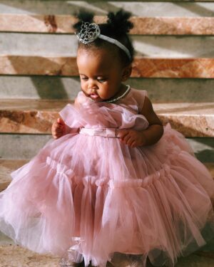 Tristan Mack Wilds Instagram - happy 1st birthday to our baby girl Naima! she is the perfect addition to our Wild(s)bunch 🍇  thank you God for this day and for our New New 🤍

Styled by mommy 💅🏾
Her Entire Outfit: Amazon