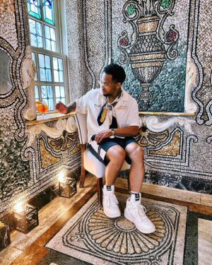 Tristan Mack Wilds Instagram - “ …so whatchu been doin’ since this strike?”

eh you know, working.

stayin’ busy,

enjoying my family,

sellin’ this wine...

you know the youshzzz. (@joshuaneall voice)