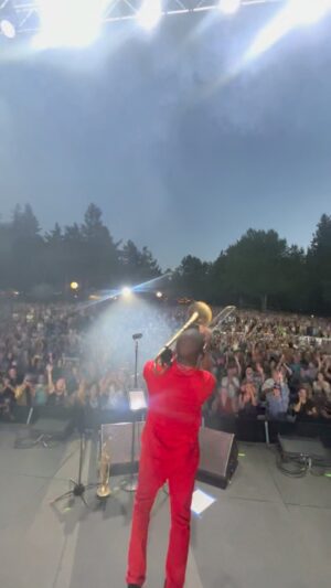 Trombone Shorty Instagram - Troutdale ✈️ Bend ✈️ Woodinville thanks for an amazing weekend!! See ya tomorrow California.  I’m having a blast on tour with @mavisstaples @robertrandolph @ziggymarley 🔥❤️ #summertour #summervibes #livemusic