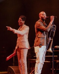 Trombone Shorty Instagram - Pulled up on my brother @jonbatiste at his sold out show in DC last night - just like old times. 📸 @Smoove.Vision #livemusic  #nola ⚜️