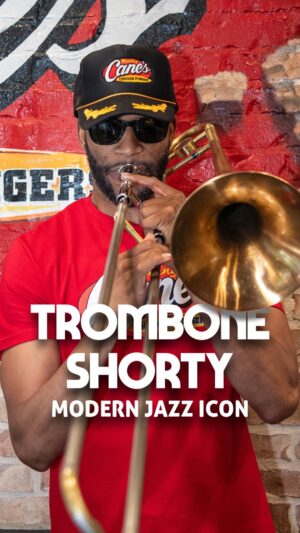 Trombone Shorty Instagram - JAZZED to have @tromboneshorty headline at Raising Cane’s before hitting the festival stage this weekend 🎶