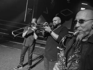 Trombone Shorty Instagram - Vibes with @davematthewsband last night was 🔥💯❤️ 📸 @jeffcoffin  #livemusic