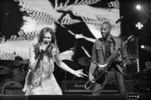 Trombone Shorty Instagram - Great time sharing the stage with the wonderful @jossstone #loverocksnyc 📸 @marcmillmanphotos