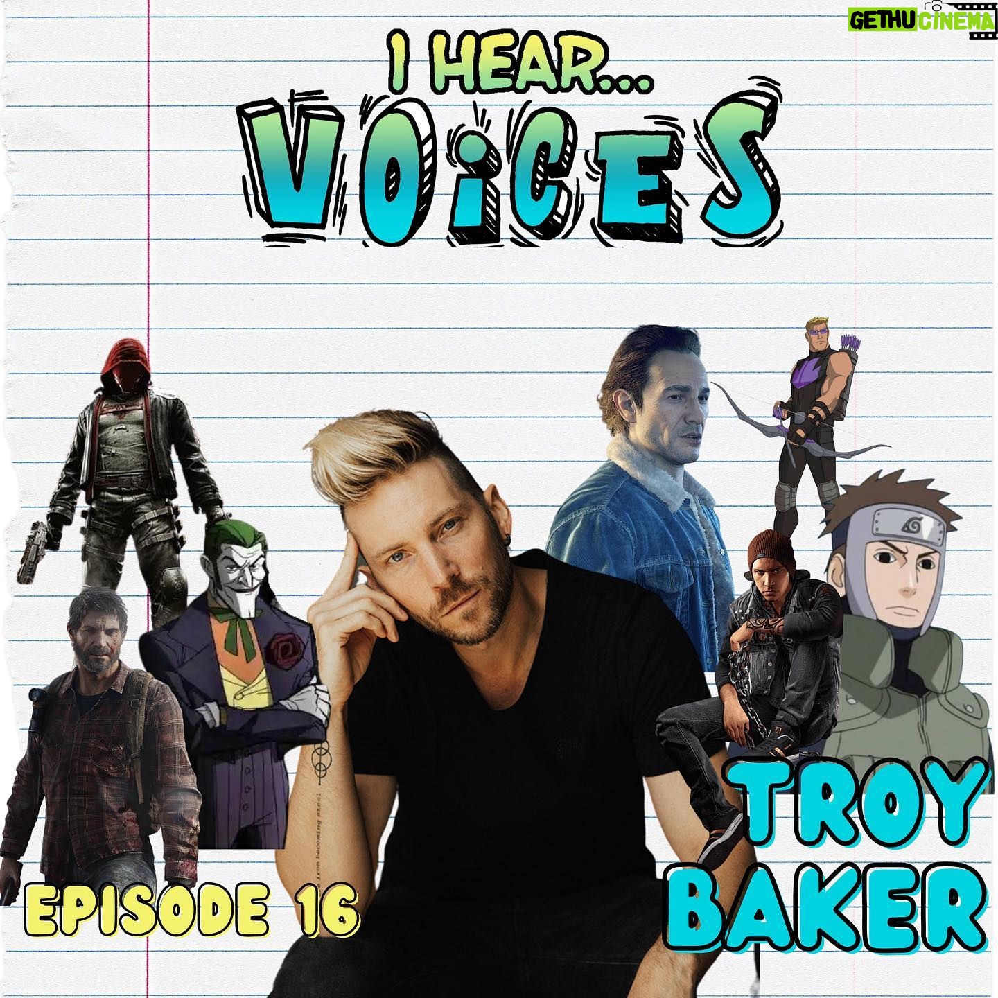 Troy Baker - 18.4K Likes - Had a blast talking with my friend #willfriedele and @thechristycarlsonromano on the #IHearVoicesPodcast Link in my story to check out the whole episode or just go wherever they…keep podcasts.
.
.
Like a podcast store…or farm.
.
.
Something. I dunno.
.
.
.
You’re smart. You’ll figure it out.