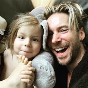 Troy Baker Instagram - Sunday vibes. 
He’s definitely my kid.