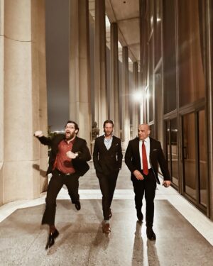 Troy Baker Instagram - Austin, in both aesthetic and sentiment, beat me to the punch but both bear repeating. Adventures with these two are always hopeful entries for life’s highlight reel. Andrea is truly the world’s most interesting man. I’m grateful to be the benefactor of his exhaustive knowledge and inexhaustible hospitality. Thank you to the @laopera for having us and for presenting such a dazzling and visceral production of Othello. And thank you to Austin for always being this guy in the first picture. 
.
.
.
📷 by the gorgeous and talented @pamelajoybaker 
@panerai 
#opera