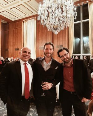 Troy Baker Instagram - Austin, in both aesthetic and sentiment, beat me to the punch but both bear repeating. Adventures with these two are always hopeful entries for life’s highlight reel. Andrea is truly the world’s most interesting man. I’m grateful to be the benefactor of his exhaustive knowledge and inexhaustible hospitality. Thank you to the @laopera for having us and for presenting such a dazzling and visceral production of Othello. And thank you to Austin for always being this guy in the first picture. 
.
.
.
📷 by the gorgeous and talented @pamelajoybaker 
@panerai 
#opera