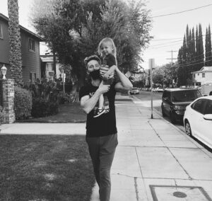 Troy Baker Instagram - So powerful you created a holiday. 
Thanks for challenging me to be my best self.
You give me more than I could ever ask for. 
…and I’m pretty stoked you’re into TMNT and Transformers. 
Proud to be your daddy.