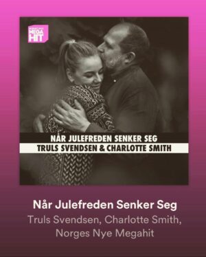 Truls Svendsen Instagram - @charlottehvidesmith og jeg er med i Norges Nye Megahit, og nå ligger julelåten vi har laget ute på Spotify og Tidal. Skrevet av @danielkvammen og produsert av @thisisanders_ Norges Nye Megahit går i kveld kl 20:00 på @tv2norge/@tv2play. Foto: @evarosebirth