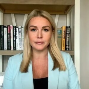 Tudor Dixon Instagram - Donald Trump met with the family of Laken Riley, while Joe Biden apologized to her illegal killer.

@karolineleavitt slams Biden’s border bloodbath.