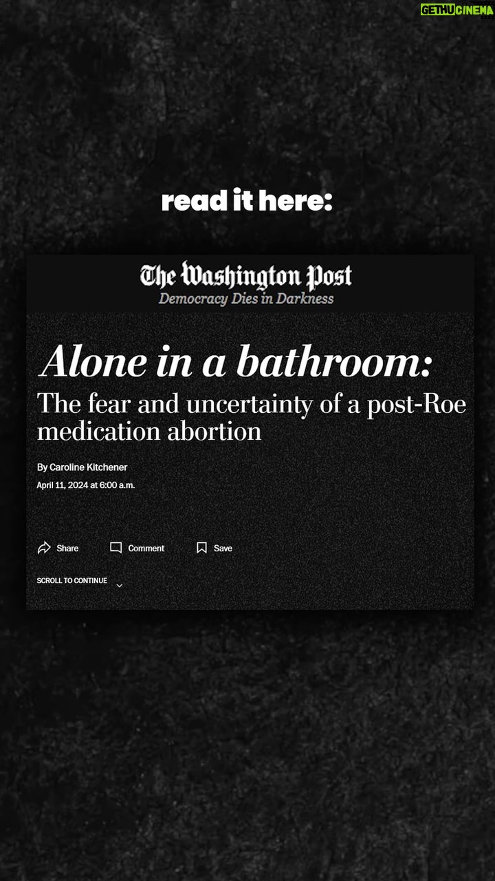 Tudor Dixon - 266 Likes - The Washington Post glorifies abortion at home and alone. This is what they keep telling you is the same as taking an Advil.
The reality is lasting trauma - “I felt like a monster”