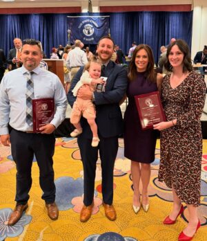 Tudor Dixon Instagram - I joined the @mi.poam to honor our brave law enforcement officers and present the Police Officer of the Year Award to Lt. Aaron Phipps and Deputy David Winder.

We are so blessed to have heroes like this protecting us!
