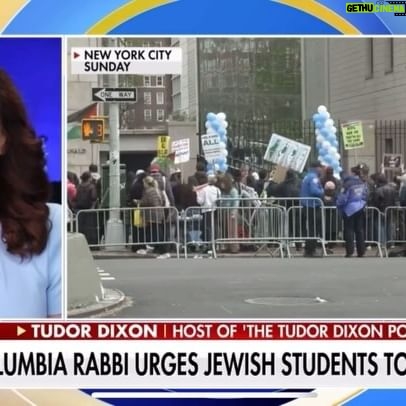 Tudor Dixon - 132 Likes - These are not protestors calling for peace and love. These are radicalized students who are calling for war.