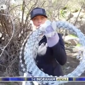 Tudor Dixon Instagram - @katemonroeceo isn’t waiting on the government to come save her community. Instead, she bought razor wire and sealed off the border herself!