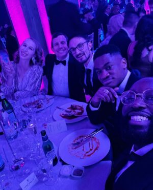Ty Logan Instagram - BAFTA Game Awards 2022. 1st Time Presenting an Award, Great Pleasure! 👌🏾😁 #energy #baftas