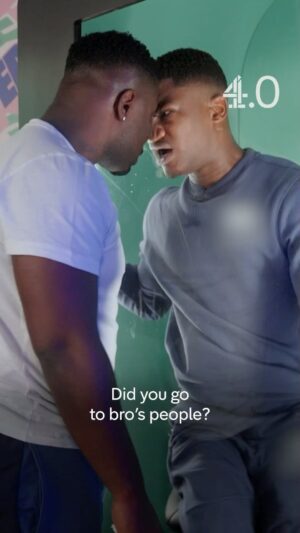 Ty Logan Instagram - Catch Me & My Bro @officiallvgeneral On Swiped with @channel4 On The New YouTube Channel @channel4.0 IT IS MAD!! Out At 3pm! 😆🔋🔥 link in bio 🧏🏾‍♂️
