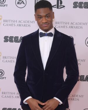 Ty Logan Instagram - BAFTA Game Awards 2022. 1st Time Presenting an Award, Great Pleasure! 👌🏾😁 #energy #baftas