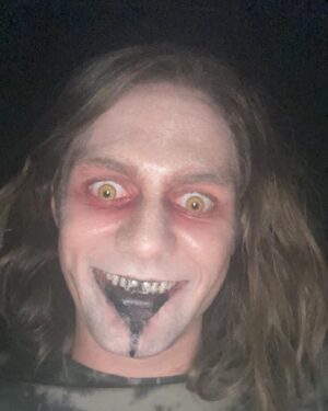 Ty Simpkins Instagram - WARNING…Spoilers ahead…

Now that Insidious has been out for a few days wanted to a photo dump of some fun pictures from filming. I legitimately had such an amazing time filming this. Learning how to (look like I know) how to draw and paint to acting like a literal demon this is my favorite thing I have been apart of. Not to mention celebrating my 21st at midnight on set and then immediately going to the Mets game to celebrate when I woke up. A birthday I will never forget. I also feel like I need to explain that our hard working hair and makeup team would apply a menthol stick under my eyes to help bring out as many tears as possible during my more emotional or intense scenes (movie magic I wasn’t actually crying I know I ruined it for everyone) but it was a fun running joke throughout and is a useful trick…

I urge everyone to see this in theaters it adds to the entire experience and makes the movie THAT much more exciting and scary. So proud of what this film has accomplished in the short amount of time it’s been released and hoping for more success as time goes on. Hope everyone enjoys this movie as much as I do. Experience The Red Door in theaters now!

#insidiousmovie
#thereddoor