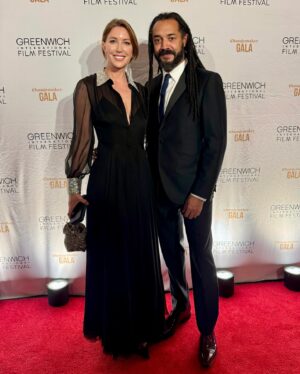 Ty Stiklorius Instagram - Thank you for @greenwichfilm for honoring @getlifted with the Changemaker Award last night. What a beautiful evening with friends, inspiring musical performances and a community committed to making positive change through storytelling and content creation. Thank you to @katyturnbc @jayrellis @adriennelwarren @thewarandtreaty @blessingoffor @hfwa_ig for all of your love. And thank you @riannsmithauthor for telling our story ❤️ (dress @maisonvalentino styling @justdanielle )