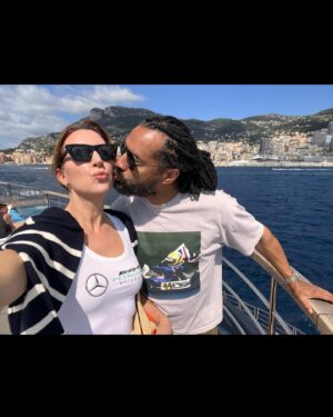 Ty Stiklorius Instagram - 1st Monaco Grand Prix 🏎️ 🏁 🇲🇨 thanks to @mercedesamgf1 @marriottbonvoy @ritzcarltonyachtcollection.