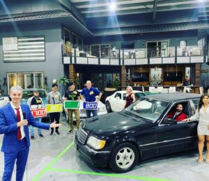 Tyler Hoover Instagram - I gave away 5 rare Mercedes in this year’s Christmas special, including 2 AMGs, to random contestants on the dumbest game show ever! The hooptie price is right is now live on YouTube!