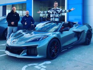 Tyler Hoover Instagram - I stumbled into purchasing the “impossible to get” Z06 totally by accident. New video live!