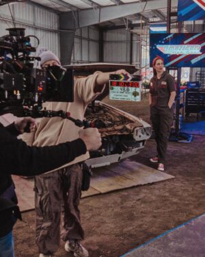 Tyler Hynes Instagram - Grateful to be of service in the first of its kind and the start of something beautiful. 
 
 @officialcrystallowe in her directorial debut as part of the #makehermark women’s directing program at @hallmarkchannel created by @ashleywilliamsandcompany 

An initiative designed to support and increase representation of women behind the camera. 

Mentoring directors @lindalisahayter @jessicanoelleharmon 
1st AD @jadesavagecreative 
Producers @mikebarbuto @jsrdude @muse_entertainment 
Executives @aysefrancis @jcallahan2518 
Starring @katbarrell a director in her own right 
and director in the making @kristintbooth. 

What a beautiful thing.

🤍

#shiftinggears