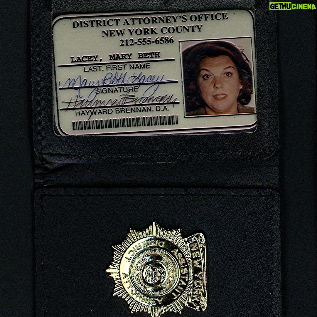 Tyne Daly - 445 Likes - Mary Beth Lacey badges from the 1900s. #ThrowbackThursday #tbt