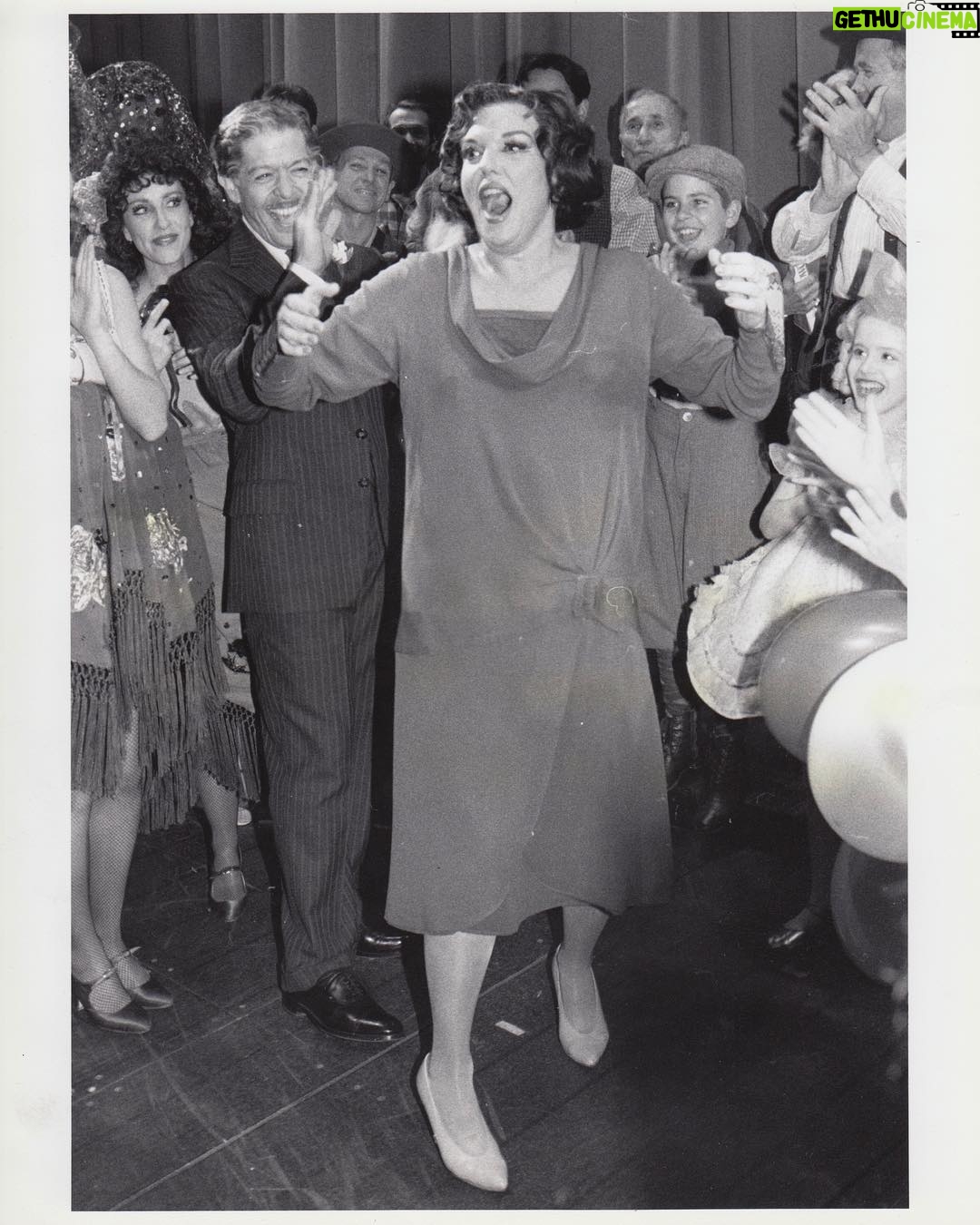 Tyne Daly - 164 Likes - #ThrowbackThursday to receiving the GYPSY quilt - everybody in the company made a square for me from things found while we were on tour. #tbt