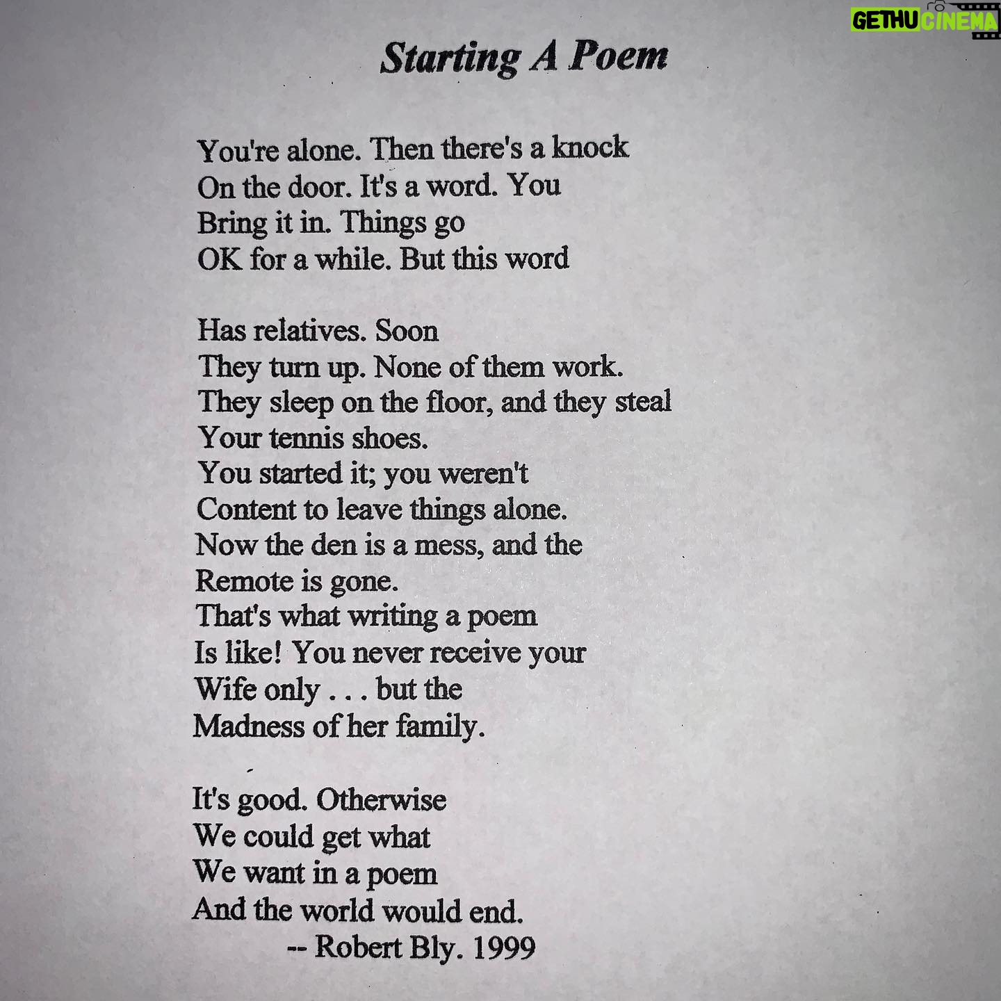 Tyne Daly - 460 Likes - A recommendation for today. #MyPoetryManRLB