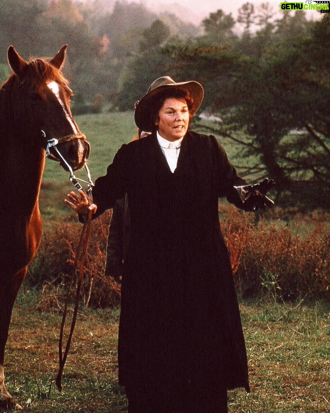 Tyne Daly - 513 Likes - My favorite was a scene when Miss Alice drew down a shotgun on some bad guys and my director asked, “Do you realize that every time you take aim, you lick your lips?” And I said, “Of course I do.” #Christy #ThrowbackThursday #tbt