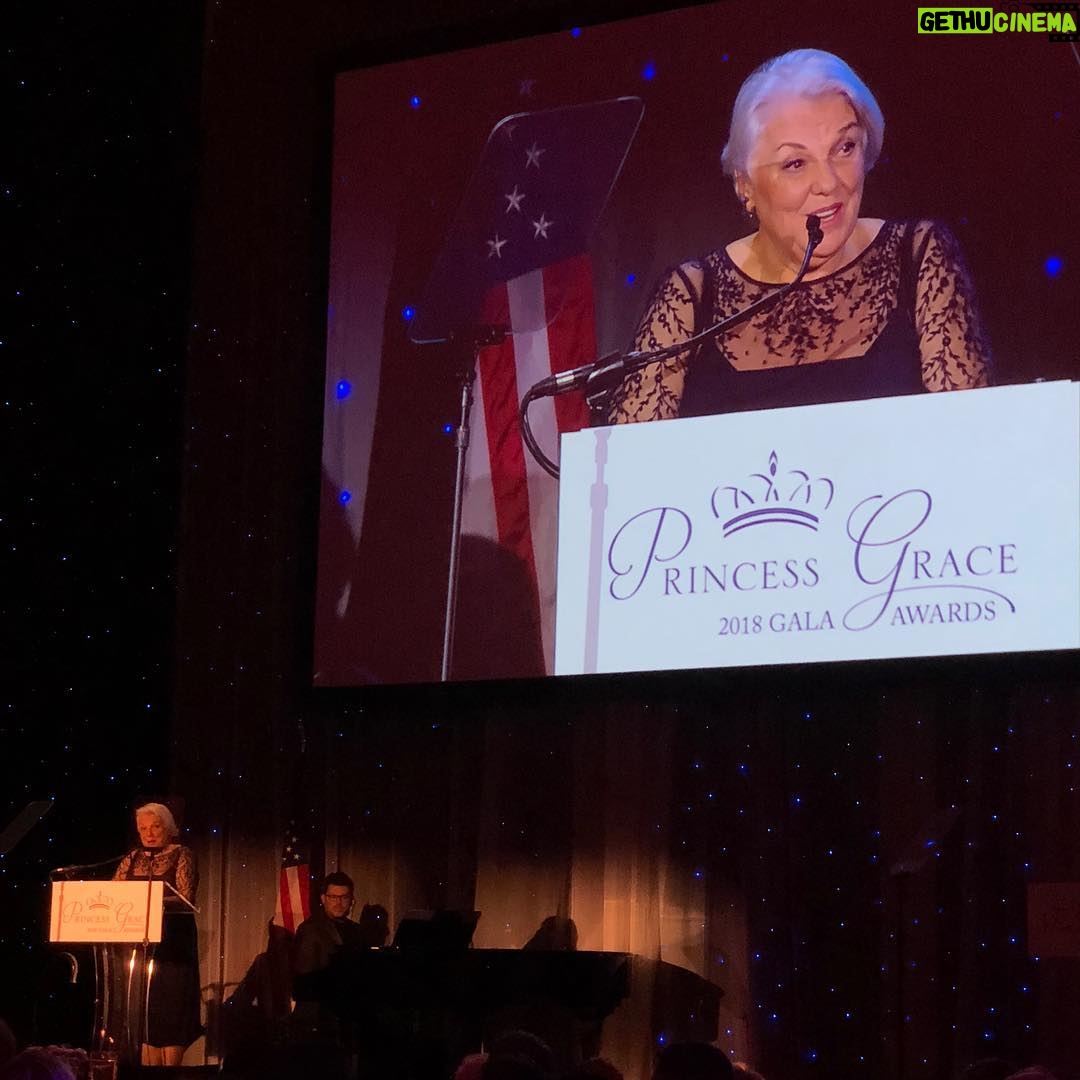 Tyne Daly - 479 Likes - If the arts flourish, artists flourish. This award is for @timmydaly’s work with @thecreativecoalition advocating for arts funding and arts education! #RightToBearArts