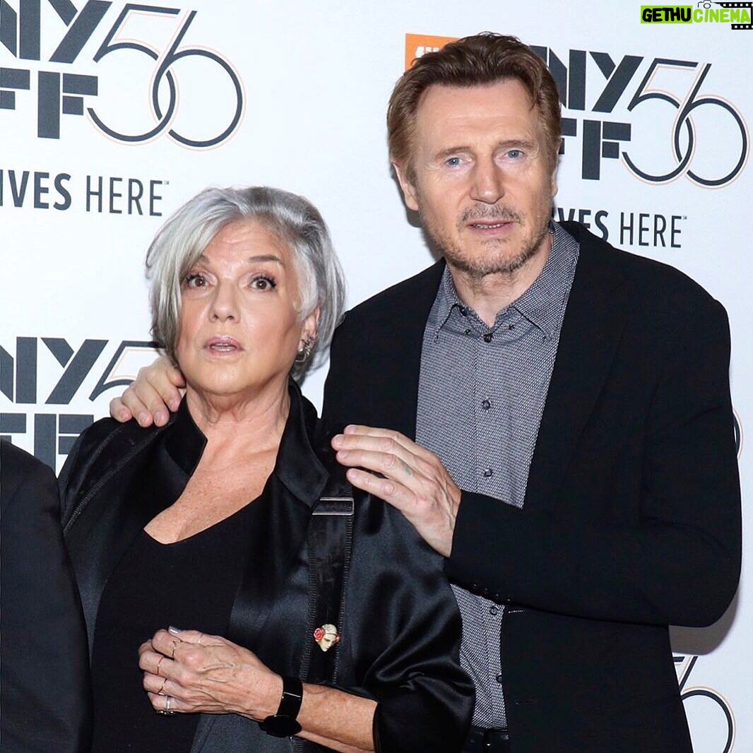 Tyne Daly - 879 Likes - With Liam Neeson at #NYFF56 last week for the premiere of “The Ballad of Buster Scruggs.” Thanks to @gnpace for the photos.