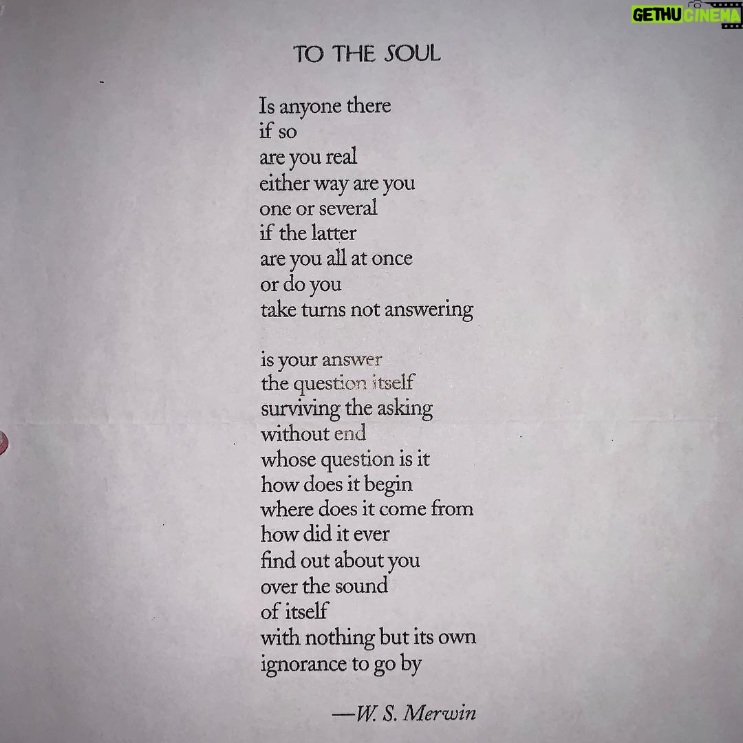 Tyne Daly - 472 Likes - In memory of a great poet and a great soul. #MyPoetryManRLB