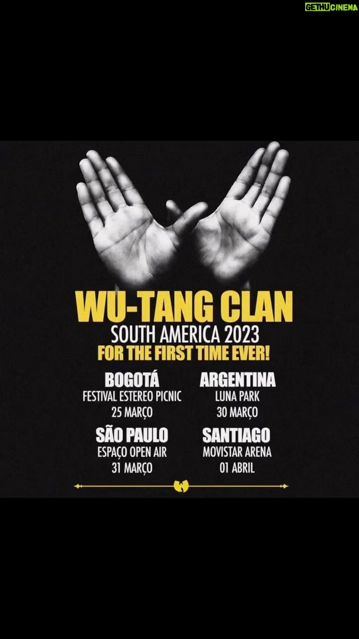 U-God - 3.1K Likes - Habla Espanol?!? Hell yeah! W’s was in the air all over South America! Big shout out to all my Hermanas & Hermanos in #colombia #argentina #chile and tonight in #brazil #wutang #musica #hiphop #nyc #southamerica
