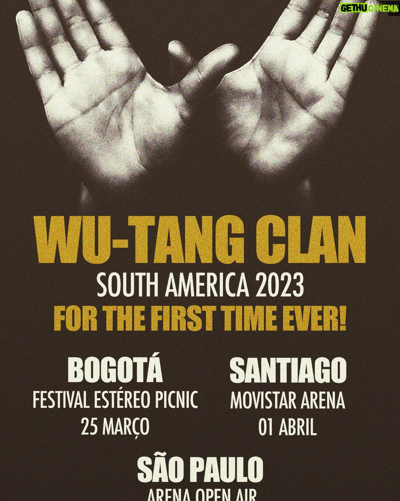 U-God - 1.3K Likes - South America are you ready to Bring the Rukus! #bogota #chile #brazil #wutang #wutangclan #hiphop #rap #greatestshowonearth #tour #onsale