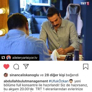 Ufuk Özkan Instagram - Aileler yarışıyor can ekip,can misafirler anılar volume 2 devam (1günde özlenirmi özlenir canlar) @aileleryarisiyor.tv @staff.film @eustun @trt1 @erdaldemircii @abdullahbulutmanagement