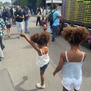 Ugo Monye Instagram - @wimbledon ❤️🎾 @keithprowseuk 
 —————— fam day out ——————