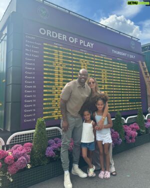 Ugo Monye Instagram - @wimbledon ❤️🎾 @keithprowseuk 
 —————— fam day out ——————